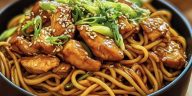 Delicious Chicken Teriyaki Noodles