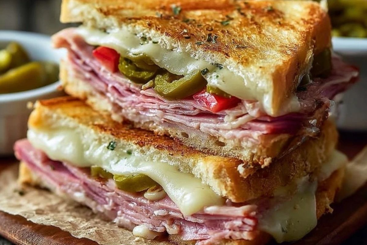 Delicious Cuban Sandwich Cubano
