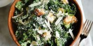 Easy 15-Minute Kale Caesar Salad