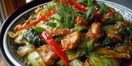 Easy Chinese Chicken Cabbage Stir Fry