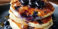 Fluffiest Blueberry Pancakes