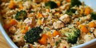 Healthy Chicken and Rice Casserole