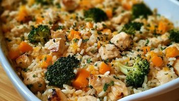Healthy Chicken and Rice Casserole