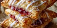 Homemade Cherry Puff Turnovers
