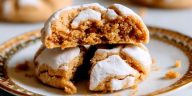 Maple Brown Sugar Crinkle Cookies