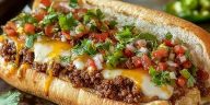 Mexican Chopped Cheese Sandwich