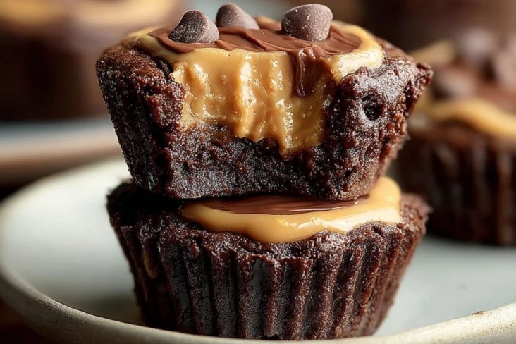 Peanut Butter Brownie Cups