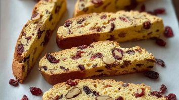Perfect Cranberry Biscotti
