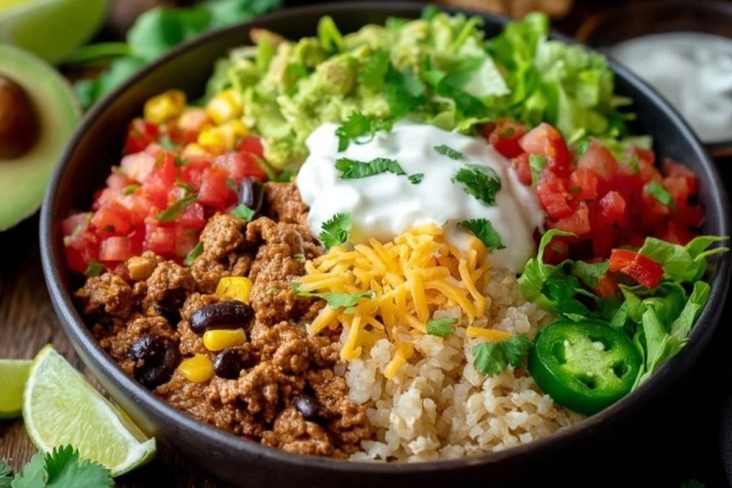 Quick and Easy Taco Bowl
