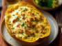 Roasted Spaghetti Squash With Alfredo Sauce and Cheese
