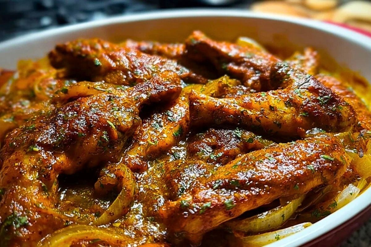 Smothered Turkey Wings with Gravy