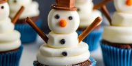 Snowman Cupcakes