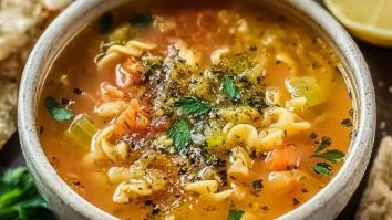 Vegan Italian Penicillin Soup