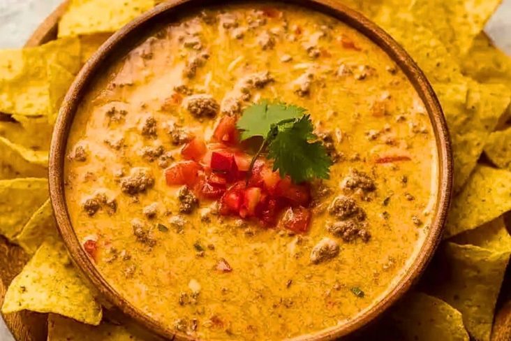 Mouthwatering Crockpot Rotel Dip With Ground Beef