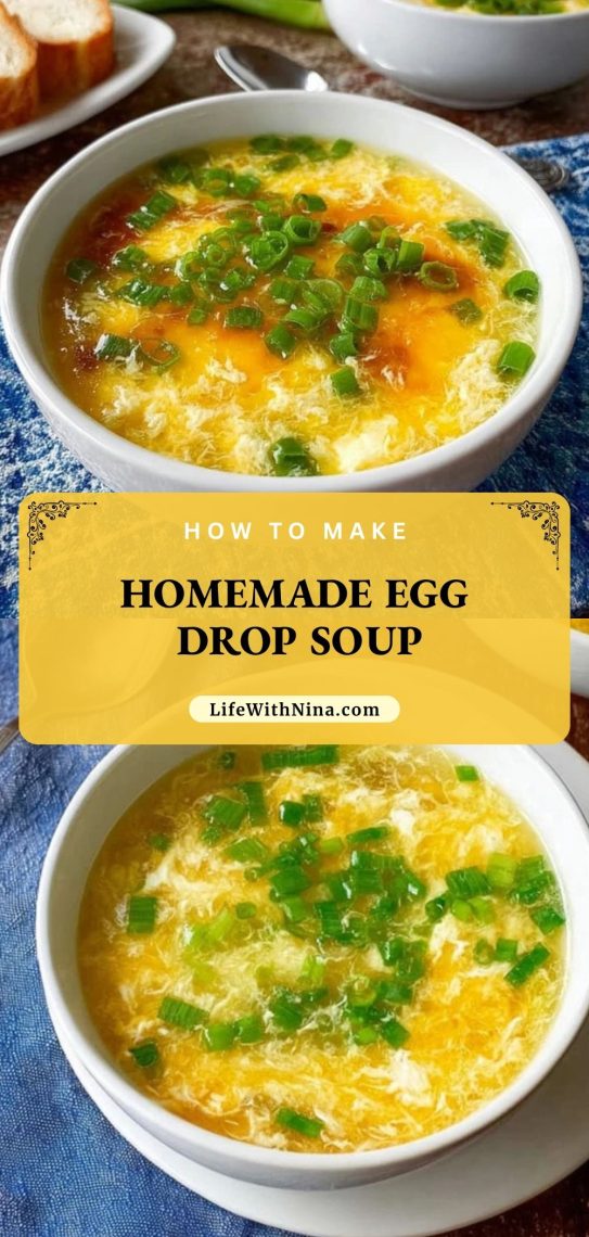 Homemade Egg Drop Soup