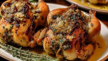 Stuffed Cornish Game Hens