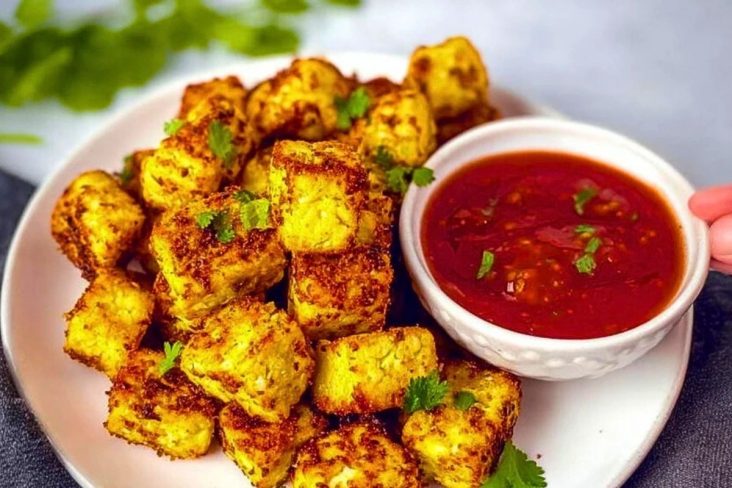 The Best Crispy Air Fryer Tofu