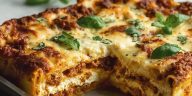 Baked Cottage Cheese Lasagna