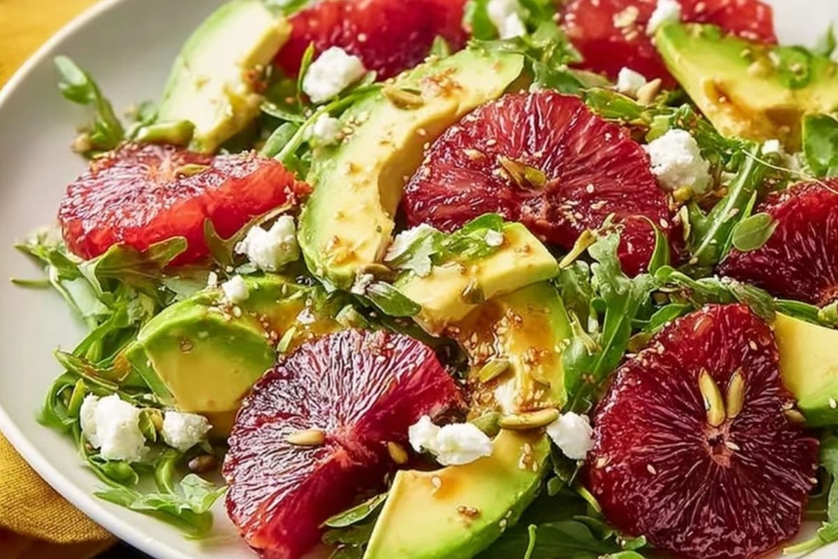 Blood Orange Avocado Salad