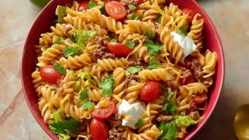Cheesy Taco Pasta Salad