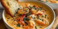 Creamy Crab and Shrimp Seafood Bisque