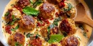 Creamy Marry Me Chicken Meatballs