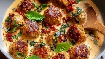 Creamy Marry Me Chicken Meatballs