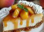 Creamy Peach Delight Cheesecake
