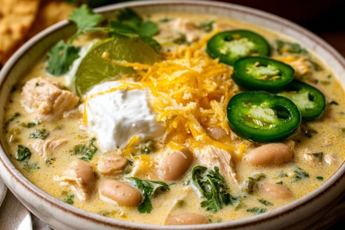 Creamy White Chicken Chili