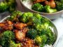 Crispy Chicken Thighs With Broccoli