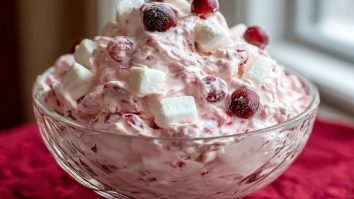 Easy Cranberry Fluff Salad
