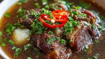 Hawaii Style Oxtail Soup