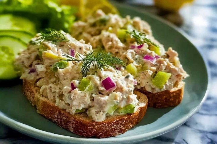 Healthy Cottage Cheese Tuna Salad