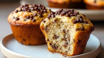 Healthy Greek Yogurt Banana Muffins