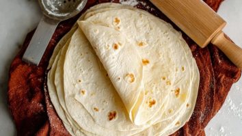 Homemade Flour Tortilla