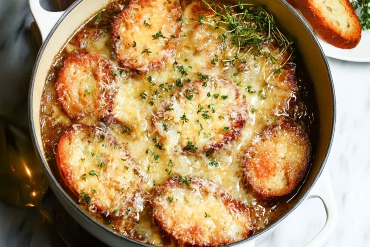 Homemade French Onion Soup