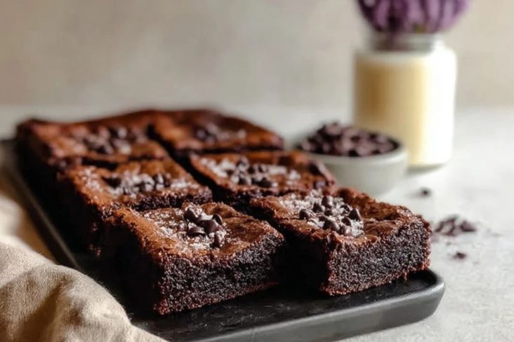 Homemade Keto Cottage Cheese Brownies