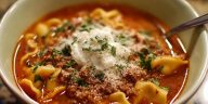 Homemade Lasagna Soup