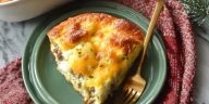 Homemade Make Ahead Crescent Roll Breakfast Casserole