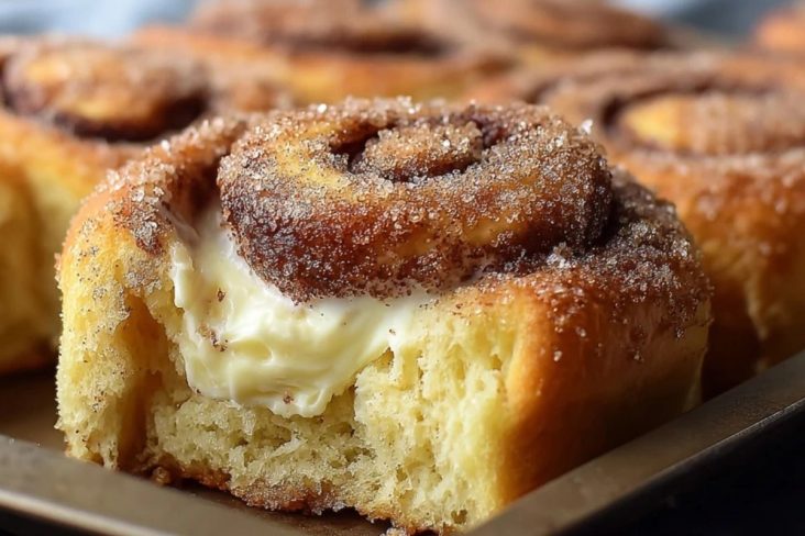 Irresistible Cream Cheese Cinnamon Sugar Rolls