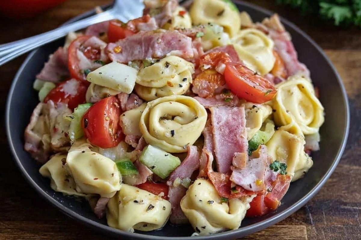 Italian Grinder Tortellini Salad
