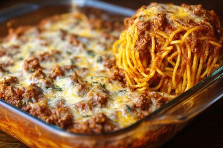 Million Dollar Spaghetti Casserole