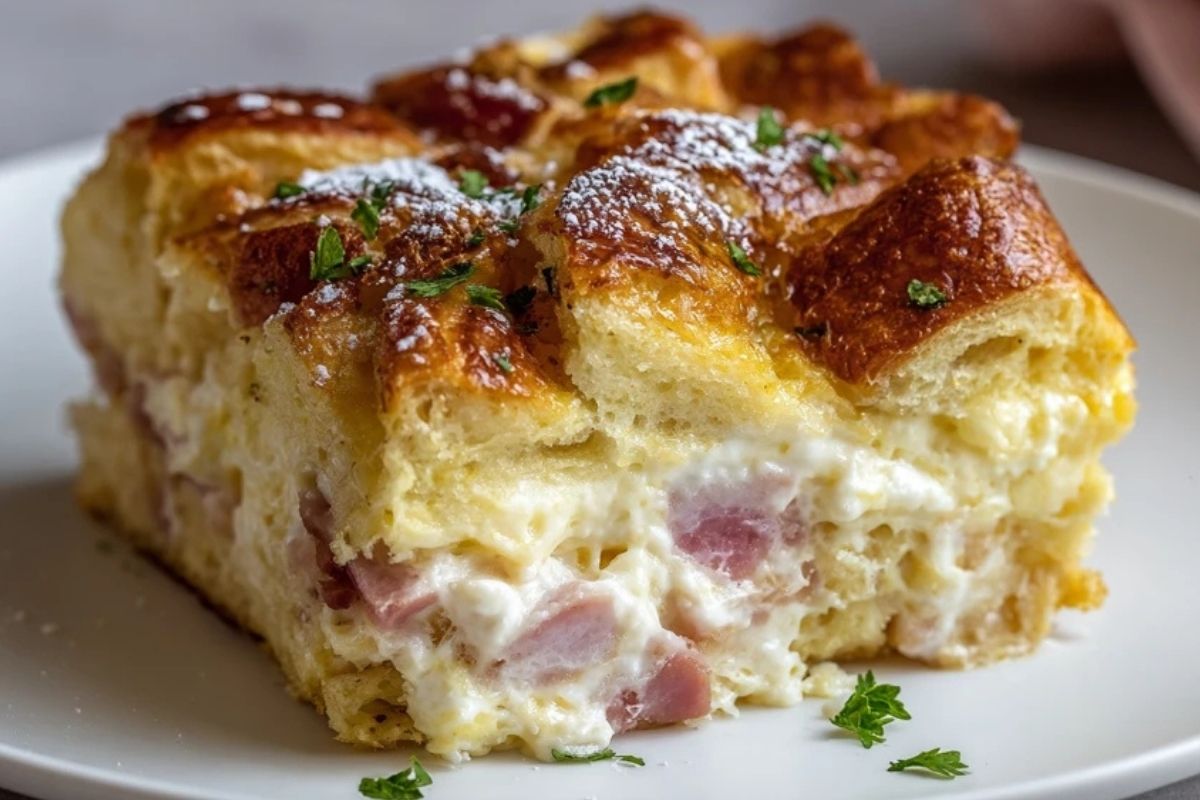 Monte Cristo Breakfast Casserole
