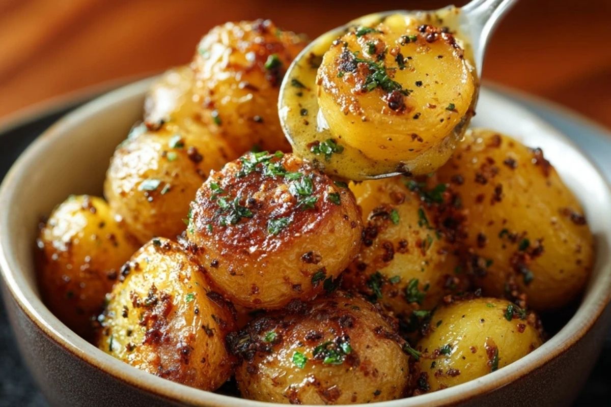 Mustard Potato Poppers