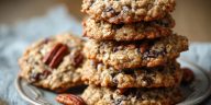 Pecan Pie Oatmeal Cookies
