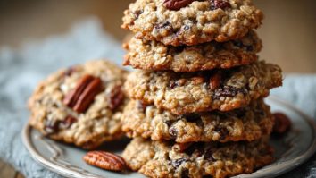 Pecan Pie Oatmeal Cookies