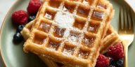 Protein-Packed Gluten-Free Cottage Cheese Waffles