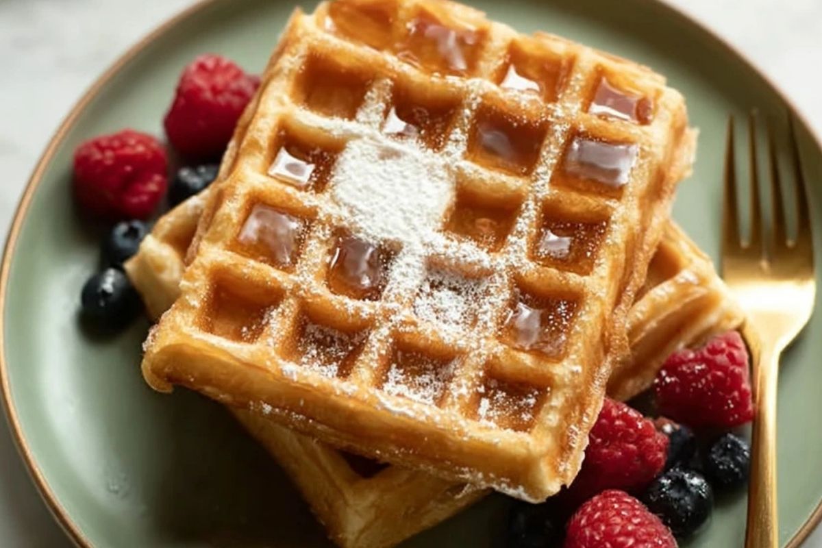 Protein-Packed Gluten-Free Cottage Cheese Waffles