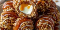 Salted Caramel Pretzel Cheesecake Balls