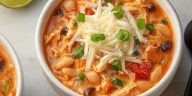 Slow Cooker Buffalo Chicken Chili